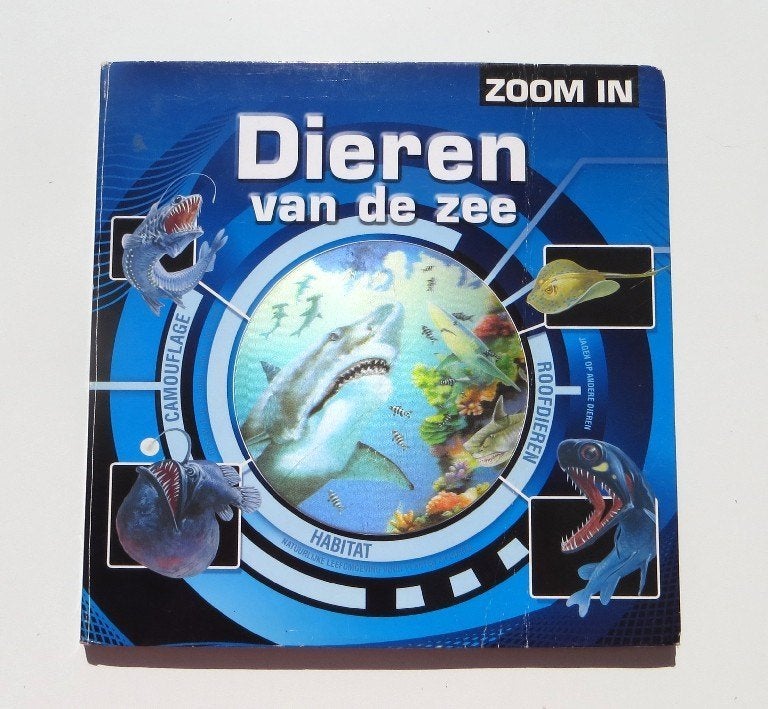 Natuurboek Zoom in M5328: Dieren van de zee 9-13 jr., Gelezen, Non-fictie, Ophalen of Verzenden, Zoom in natuur boek