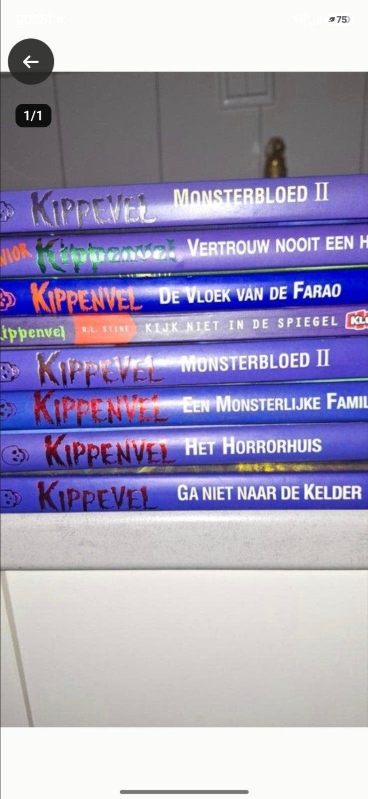 Kippenvel boeken - Diverse titels van R.L. Stine, Ophalen, Gelezen, R.L. Stine, Fictie algemeen