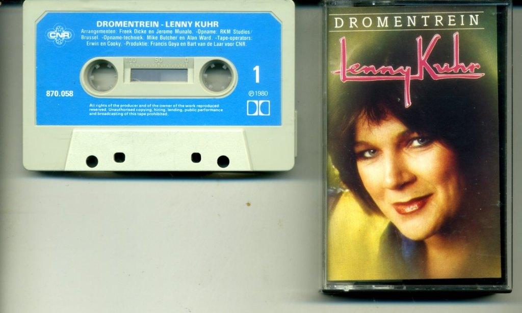 Lenny Kuhr Dromentrein 12 nr cassette 1980 ZGAN, Cd's en Dvd's, 1 bandje, Ophalen of Verzenden, Zo goed als nieuw, Origineel