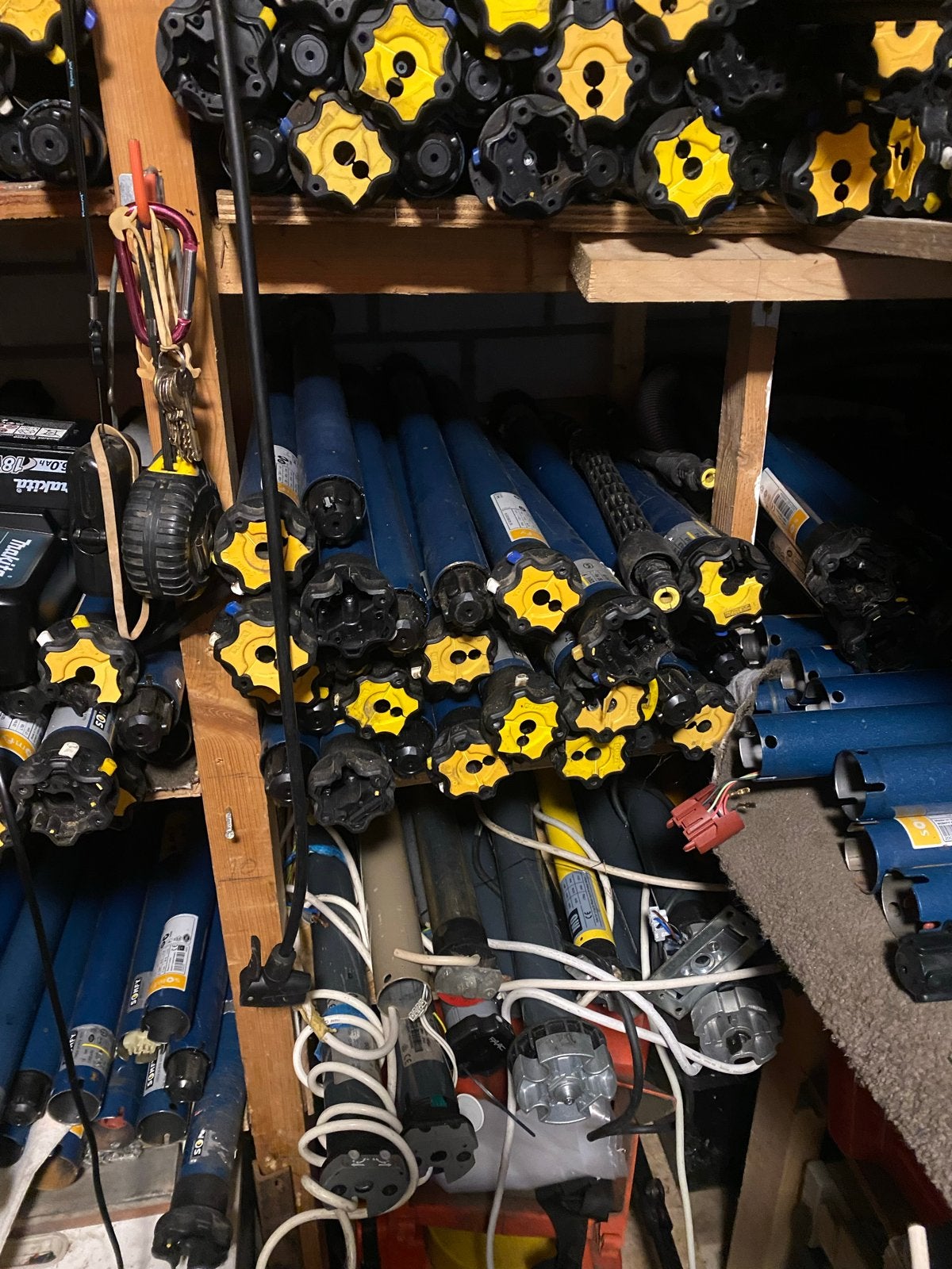 Rolluik reparatie, motoren vervangen en elektrisch maken, Ophalen, Gebruikt, Elektrische bediening