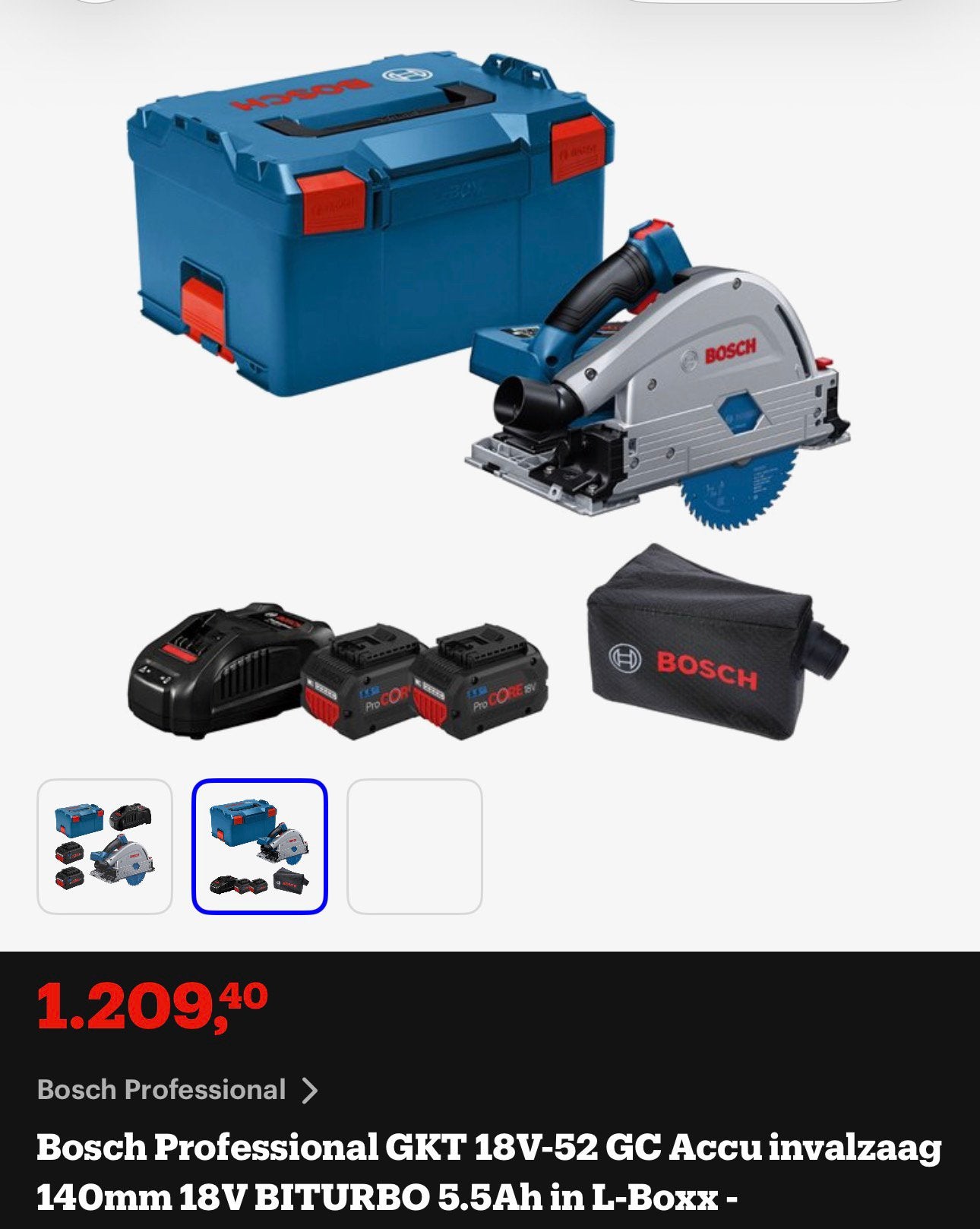 Foto 6 van Bosch Professional invalzaag