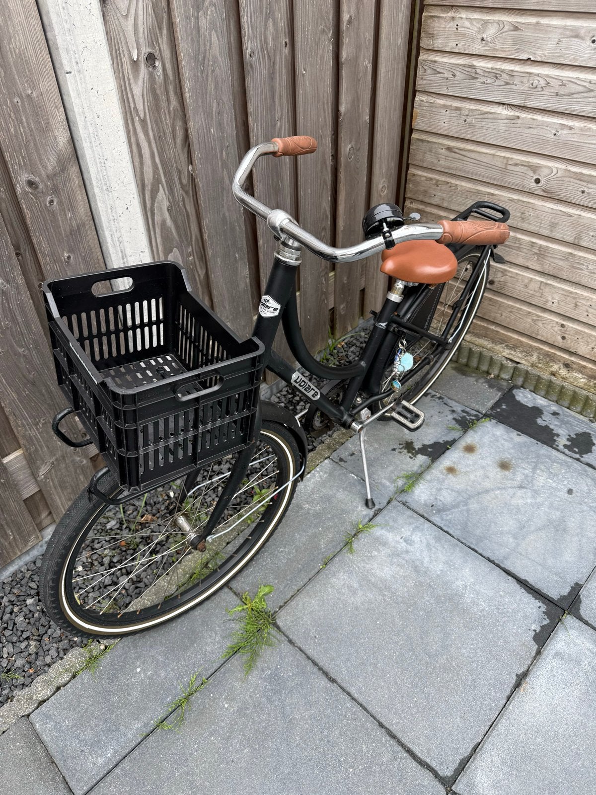 Volare Classic meisjesfiets met Voordrager en Mand, Overige merken, Terugtraprem, Ophalen of Verzenden, 53 tot 56 cm