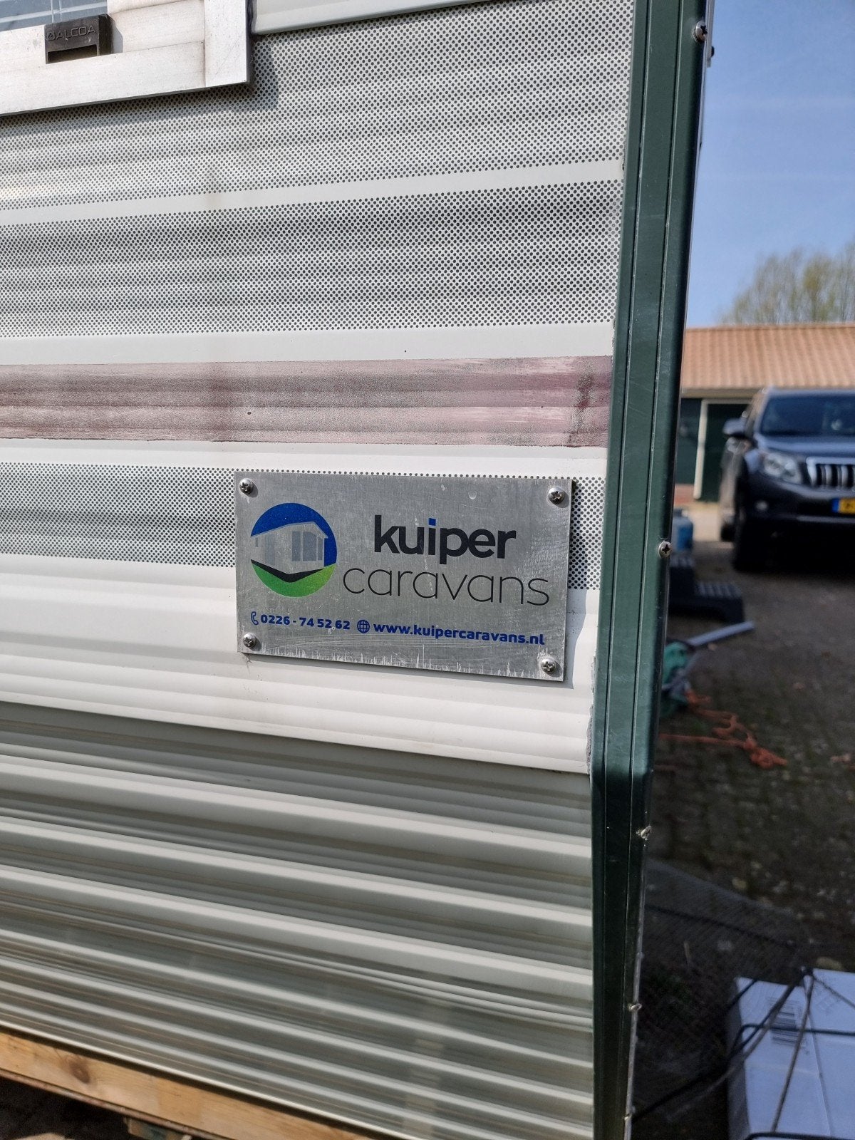 Stacaravan Muller Batavier 8x3m, Caravans en Kamperen, Stacaravans, tot en met 4, Ophalen