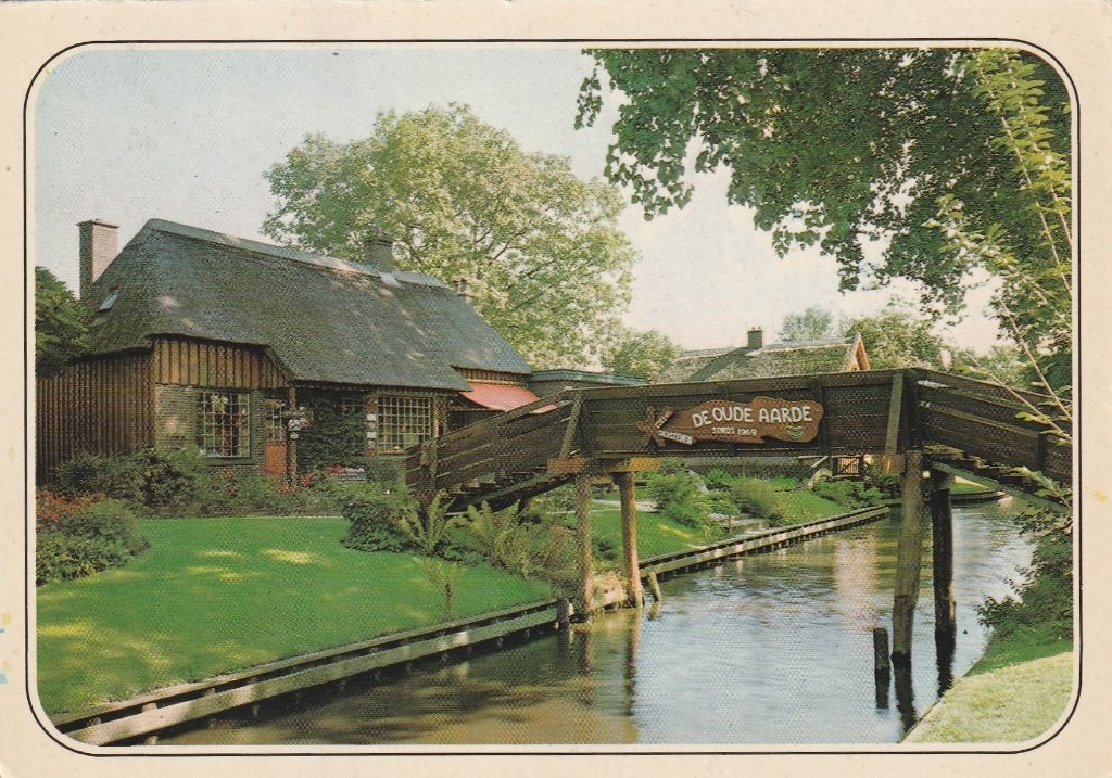 GIETHOORN Museum De Oude Aarde, Verzenden, 1960 tot 1980, Gelopen, Overijssel
