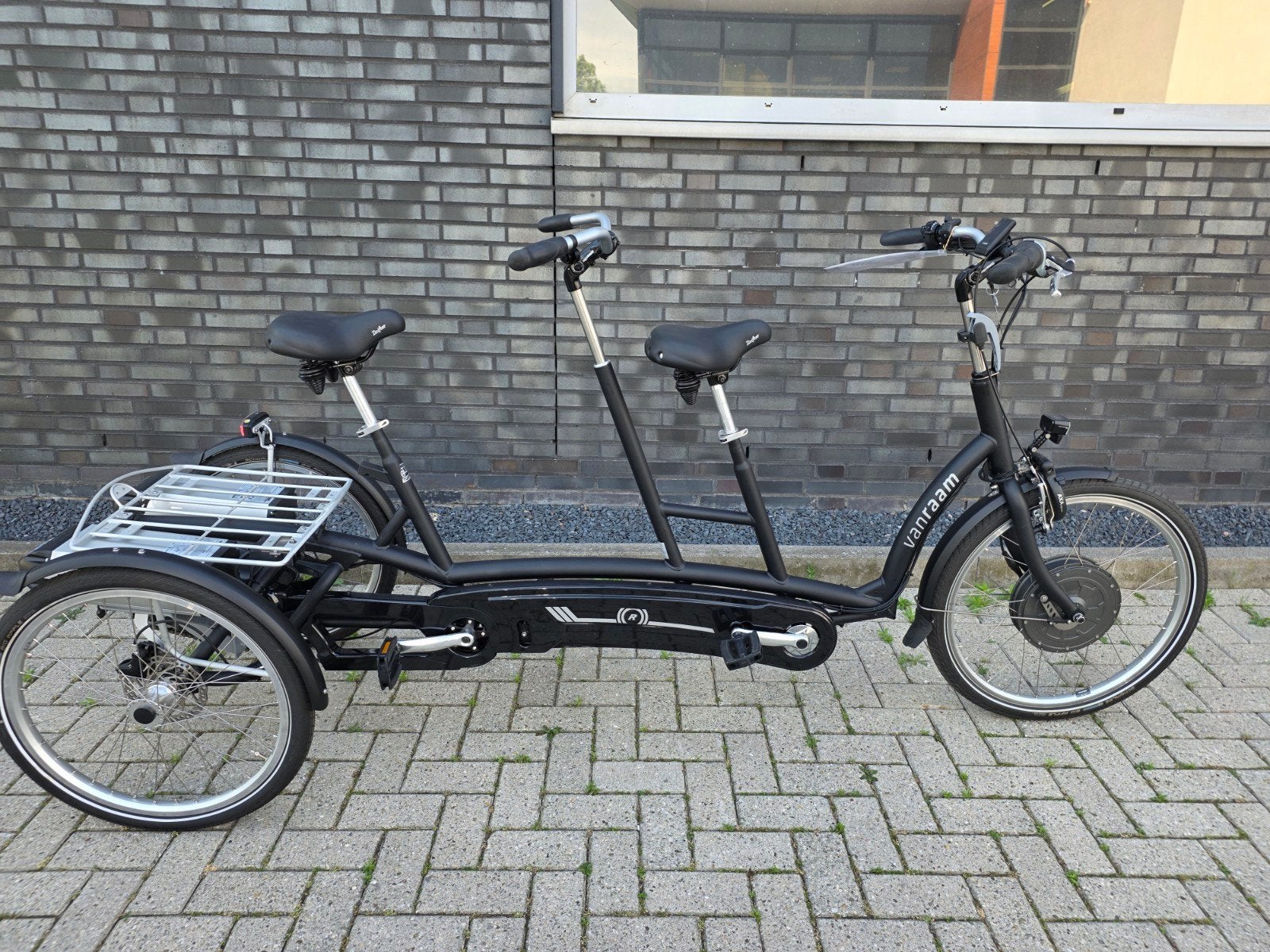 Elektrische Van Raam twinny plus Duofiets, Ophalen of Verzenden, Zo goed als nieuw, Schijfrem, Van Raam