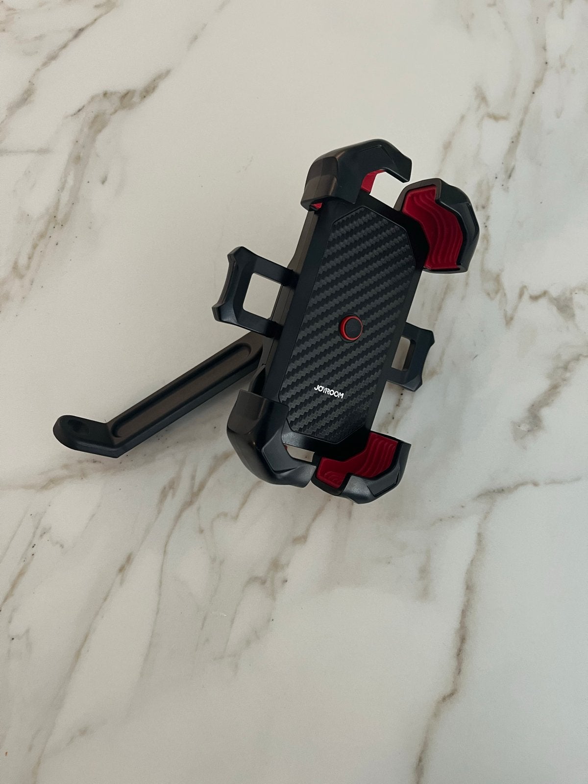 JOYROOM Motorfiets/fiets Telefoonhouder - Zwart/Rood, Ophalen of Verzenden, Nieuw, Overige typen, Universeel