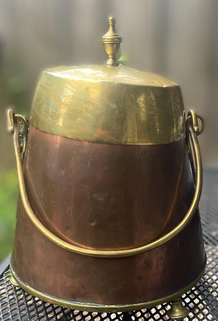 Koperen pot, Antiek en Kunst, Antiek | Koper en Brons, Ophalen, Koper