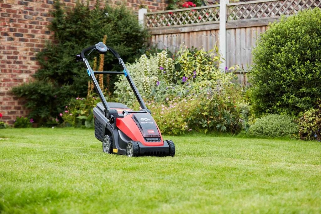 Toro Accu-Grasmaaier 43cm scherpe Aktie!, Tuin en Terras, Ophalen, Cirkelmaaier, Mulchfunctie, Accu-grasmaaier