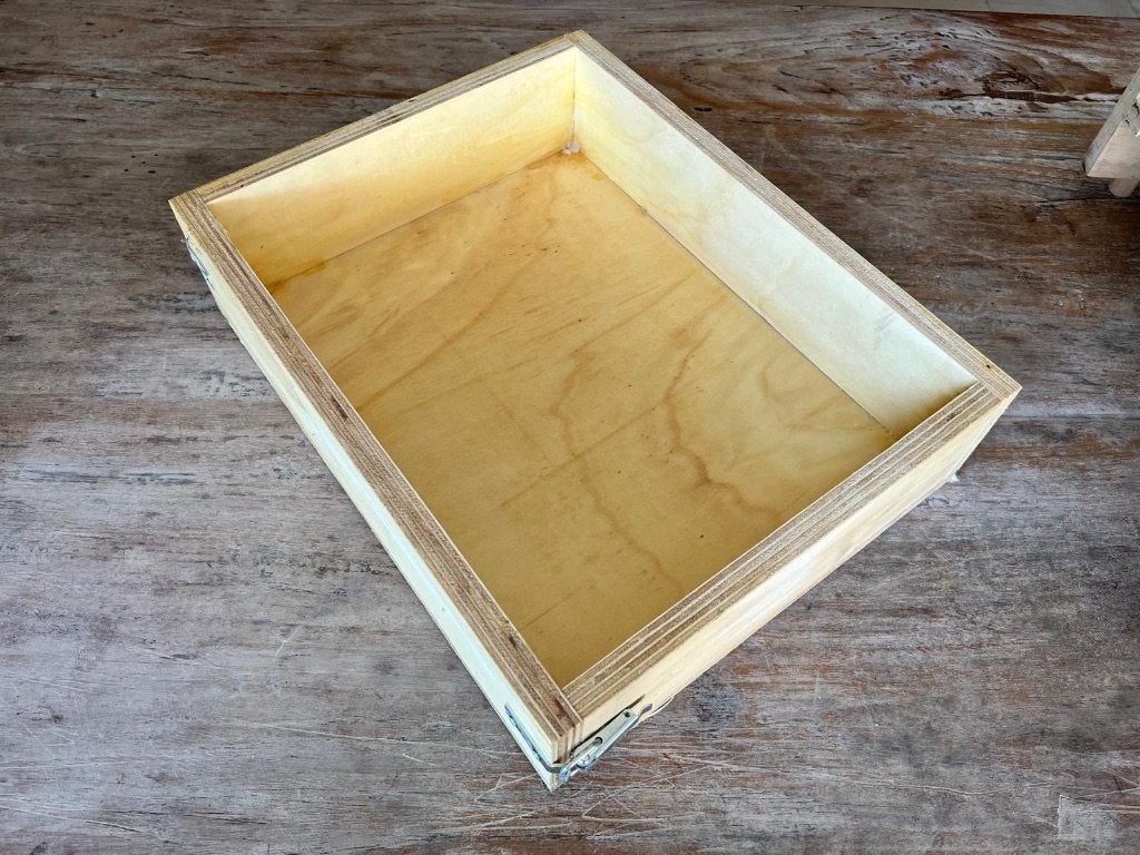 4x Professionele houten zeepmallen voor grote zeepblokken, Ophalen, Gebruikt