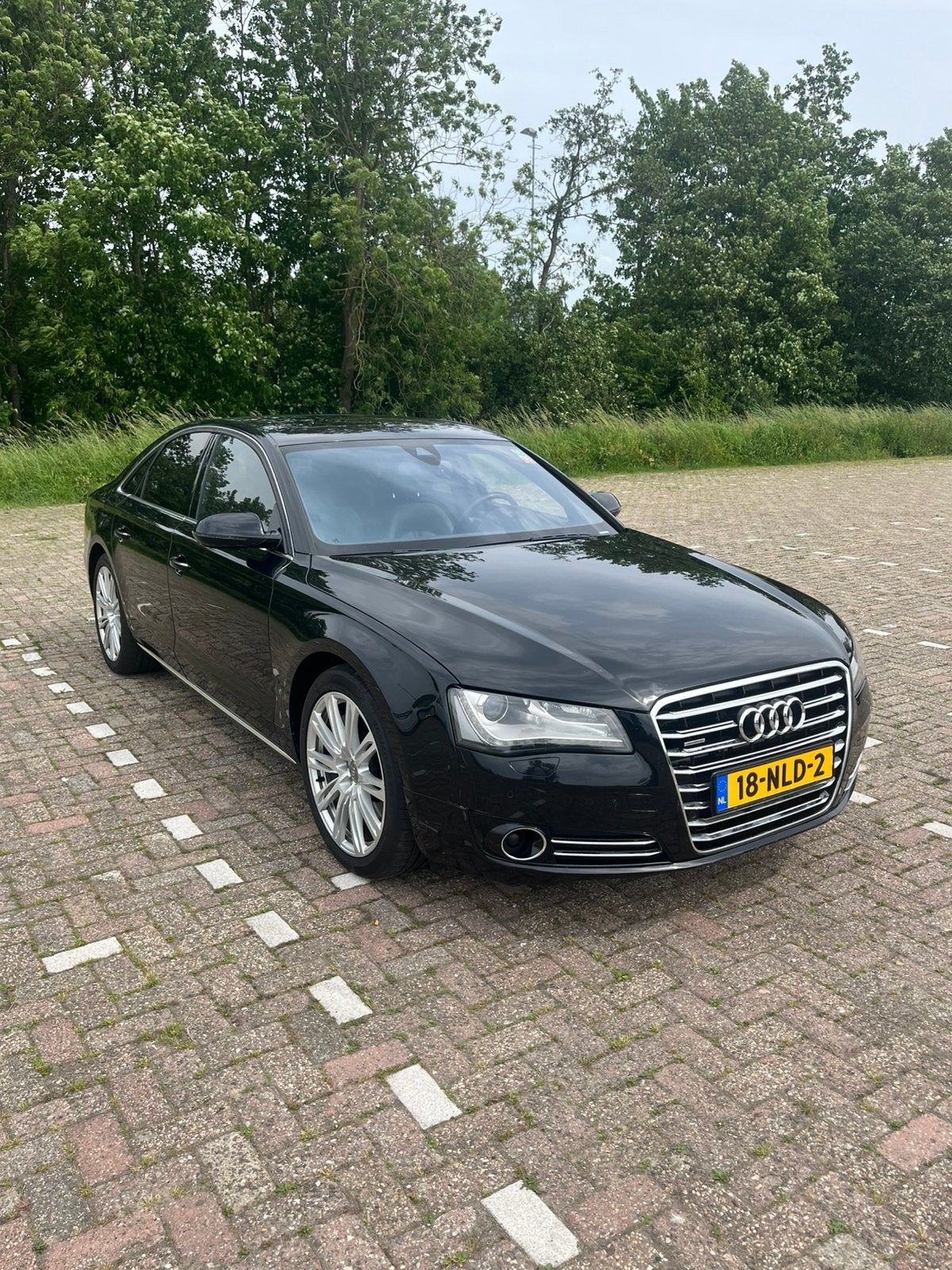 Audi A8 4.2 FSI 273KW Quattro Tiptronic 2010 Zwart, Automaat, 8 cilinders, 371 pk, Zwart