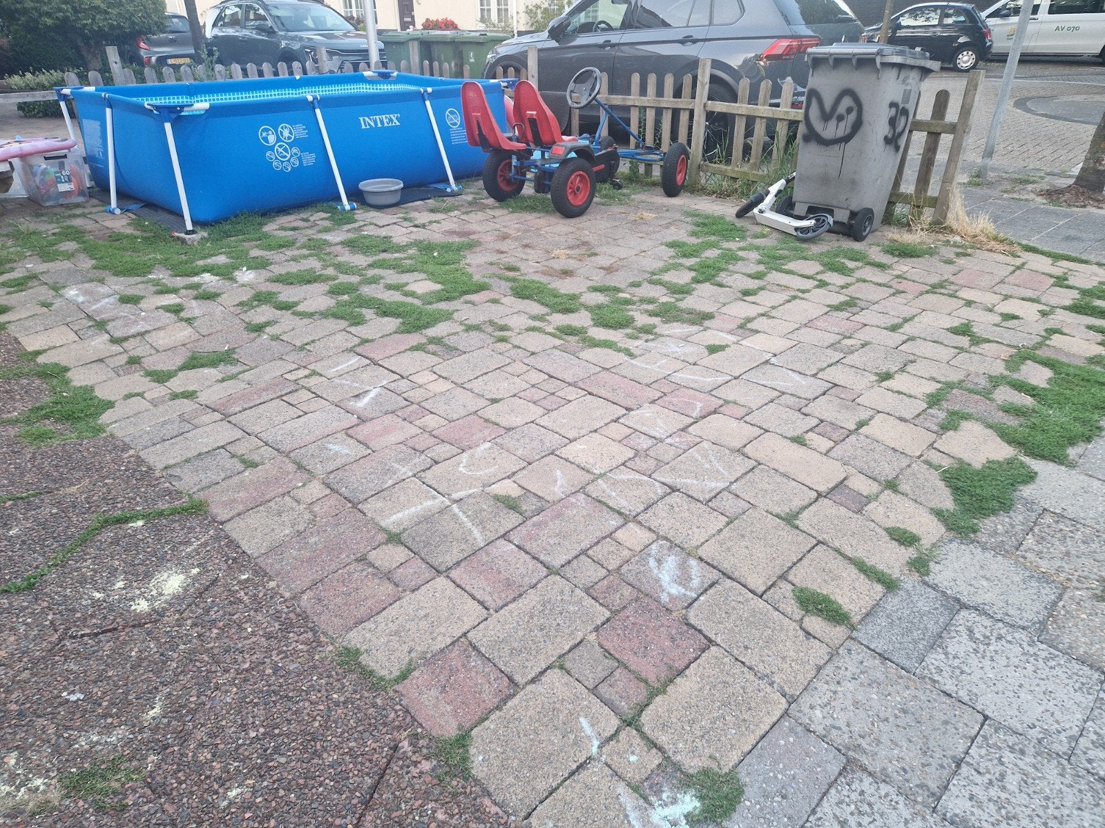 stenen, Tuin en Terras, Ophalen of Verzenden, Gebruikt, Beton, Klinkers