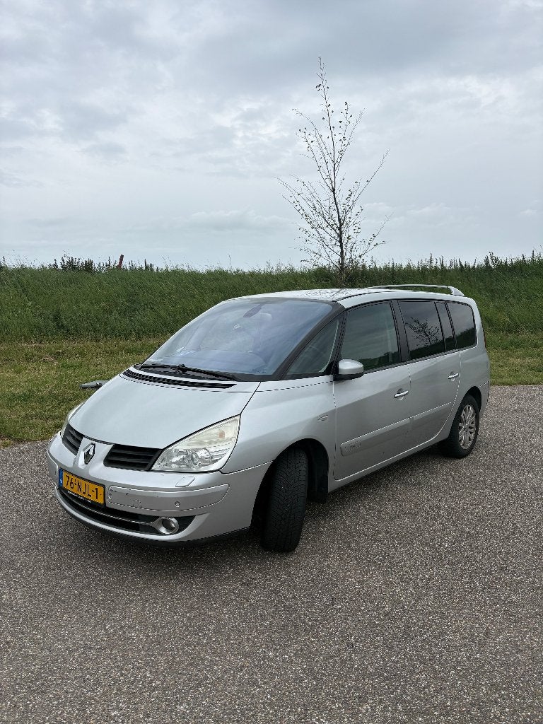 Renault Grand Espace 3.5 V6 24V 177KW AUT E4 2007 Grijs, Auto's, Beige, 2000 kg, 7 stoelen, 1790 kg