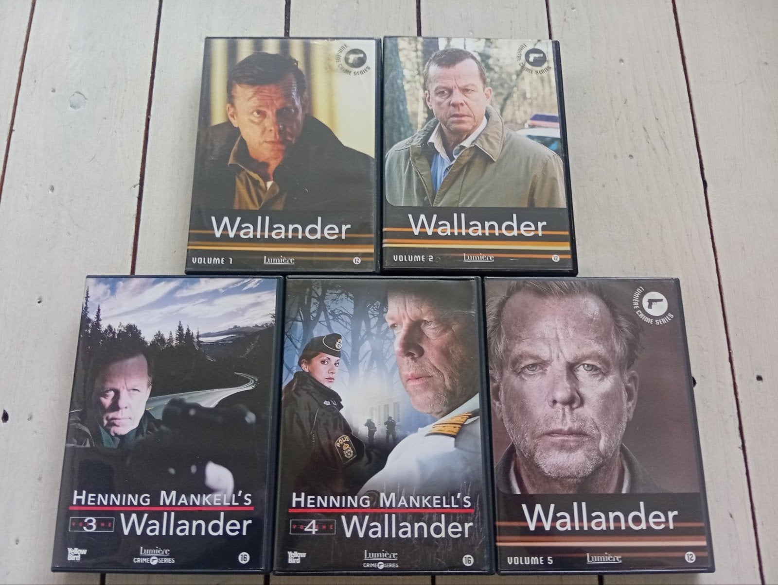 Wallander DVD Boxset - Complete Serie (Volumes 1-5), Misdaad, Nederlands, Ophalen of Verzenden, Zo goed als nieuw