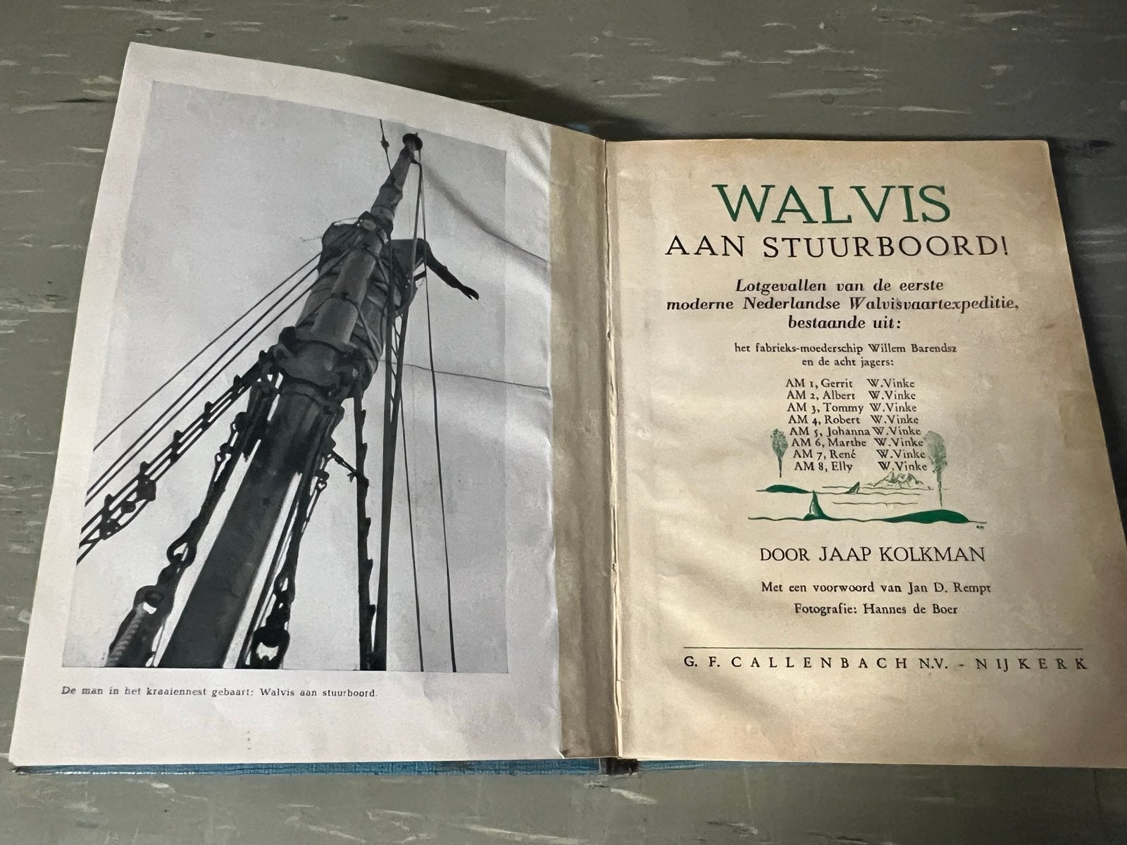 Walvis aan Stuurboord! - Jaap Kolkman, Ophalen of Verzenden, Gelezen, Nederland