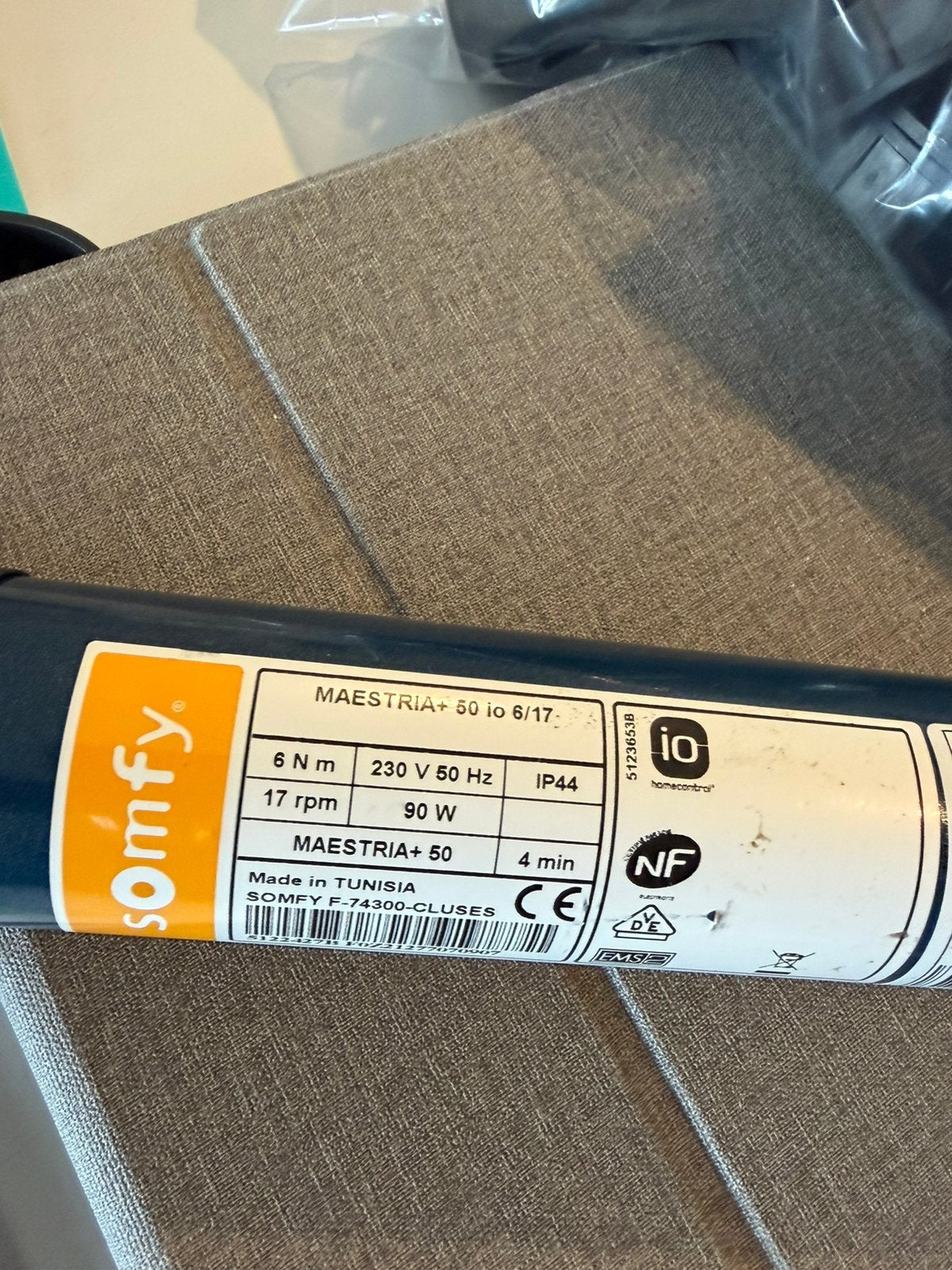 Somfy motoren, Ophalen of Verzenden, Gebruikt, Screen