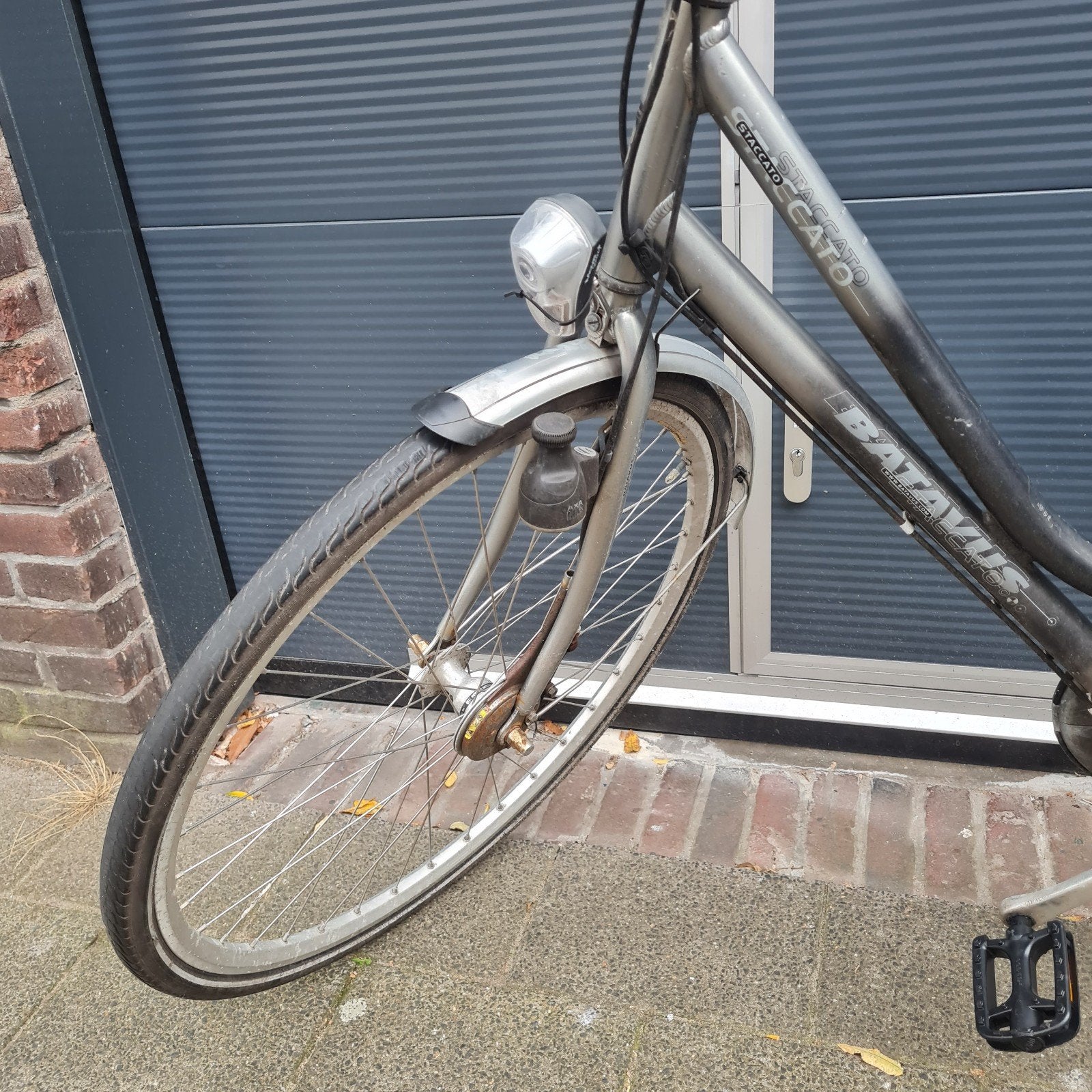 Foto 8 van Goed rijdende Batavus Staccato Stationsfiets 57cm/7versn