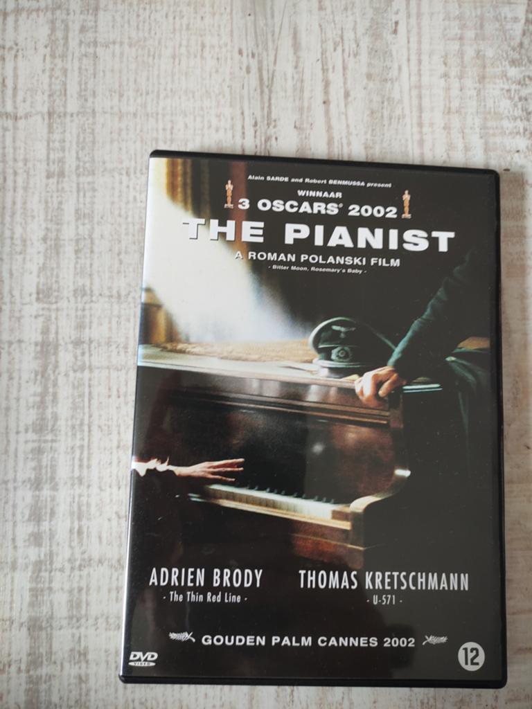 The Pianist DVD - Roman Polanski Film, 3 Oscars 2002, Vanaf 12 jaar, Ophalen of Verzenden, Gebruikt