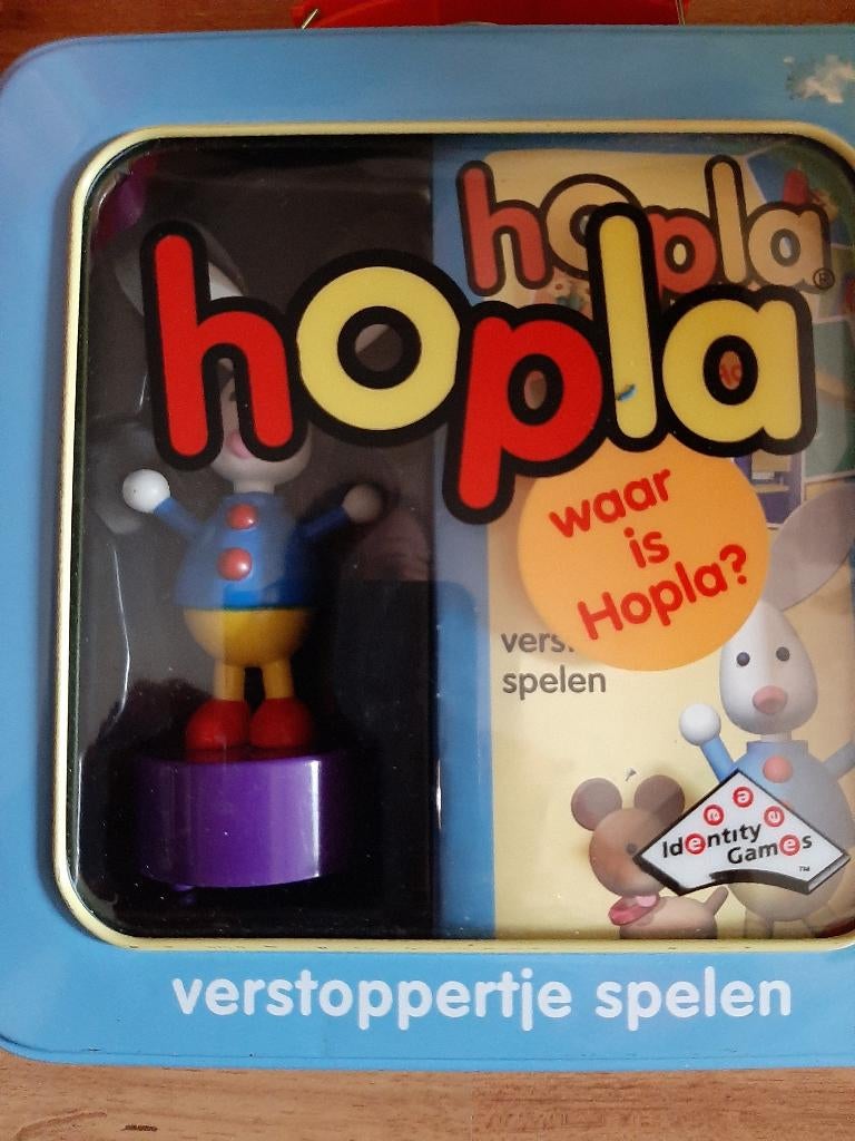 Hopla met 24 kaartjes en konijn met geluid, Ophalen, Zo goed als nieuw