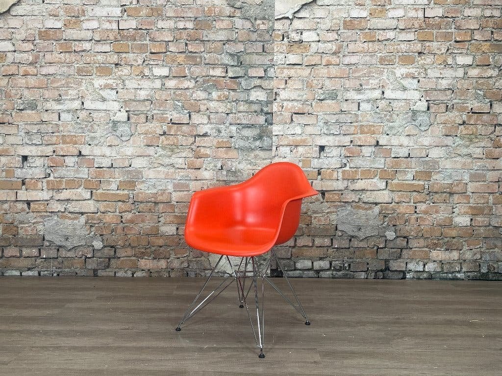 Vitra DAR – Roodoranje | Charles & Ray Eames, Ophalen, Kunststof, Overige kleuren, Design