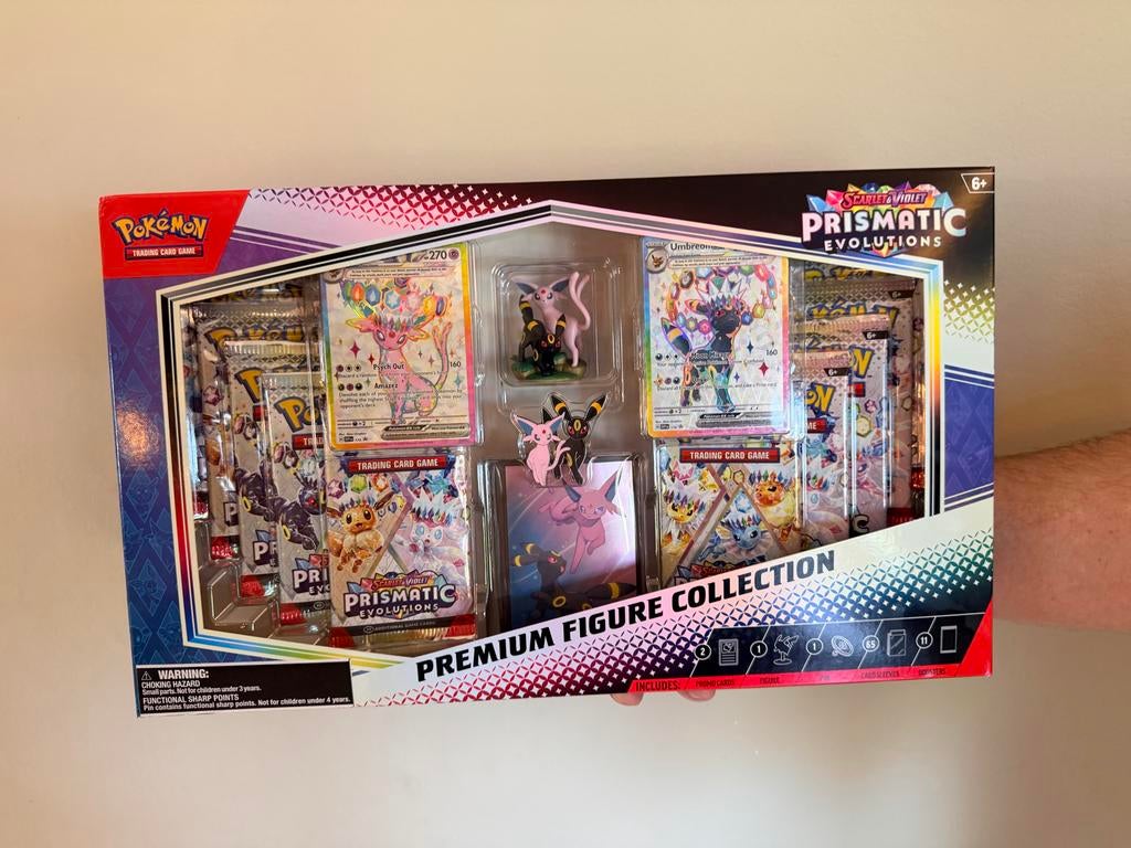 Pokémon Prismatic Evolutions Premium Figure Collection, Ophalen of Verzenden, Nieuw, Overige typen