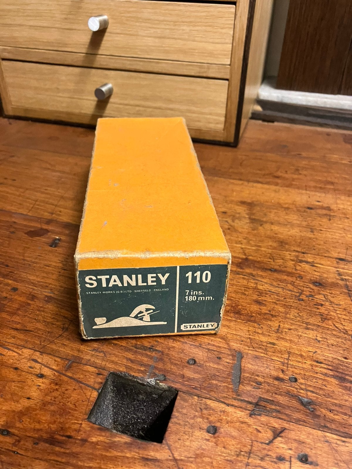 Stanley No.110 schaaf in originele doos, Ophalen of Verzenden