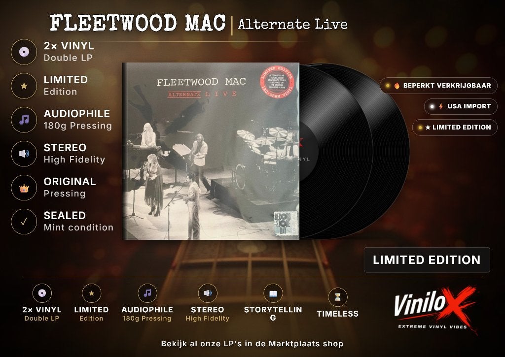 Fleetwood Mac – Alternate Live | 2LP Limited Edition RSD, LP, 12 inch, Nieuw in verpakking, Poprock