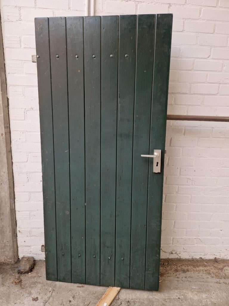 Buitendeur, Ophalen, Gebruikt, 80 tot 100 cm, Minder dan 200 cm