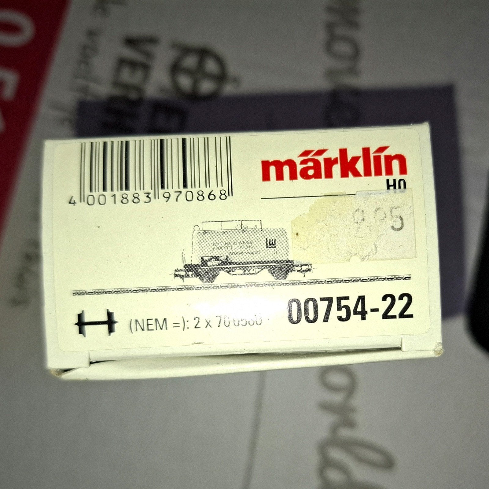 marklin ketel wagon uit display set, Hobby en Vrije tijd, Modeltreinen | H0, Wisselstroom, Wagon, Ophalen of Verzenden, Zo goed als nieuw