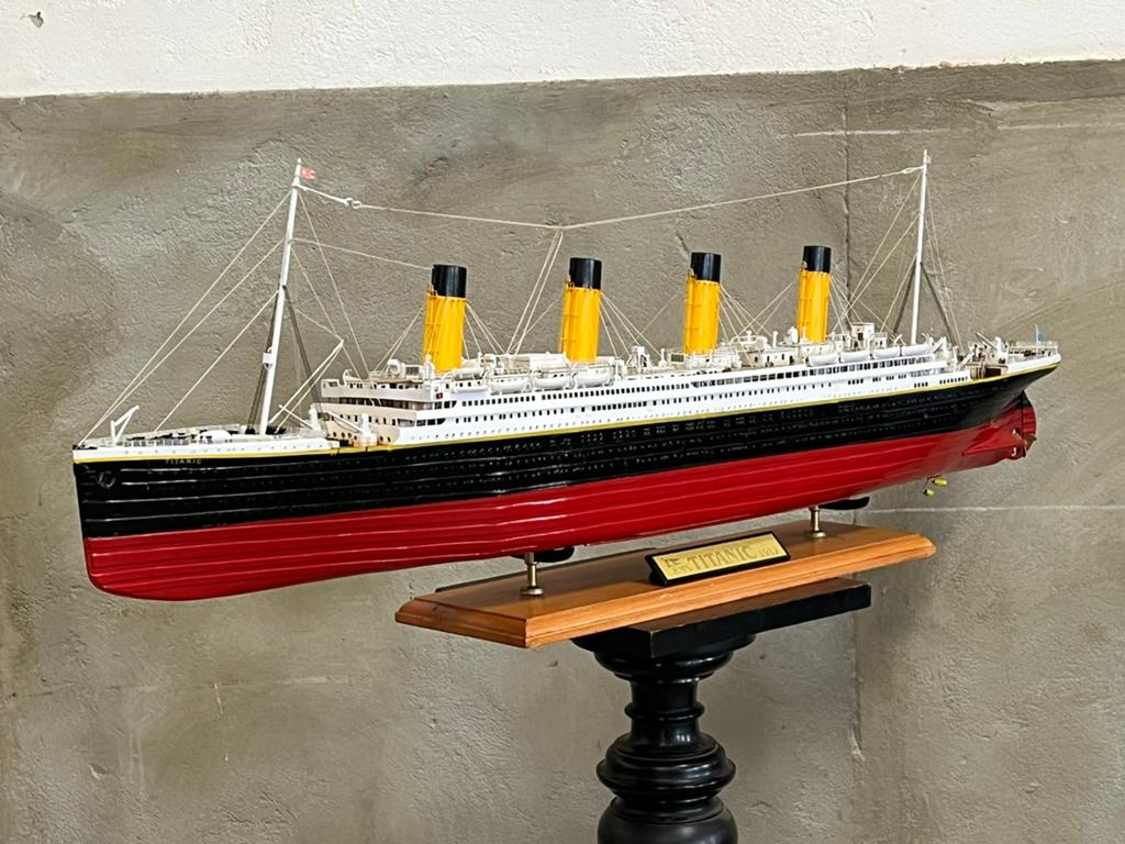Prachtig model Titanic, 108 cm, Ophalen, Zo goed als nieuw, Nvt, Nvt