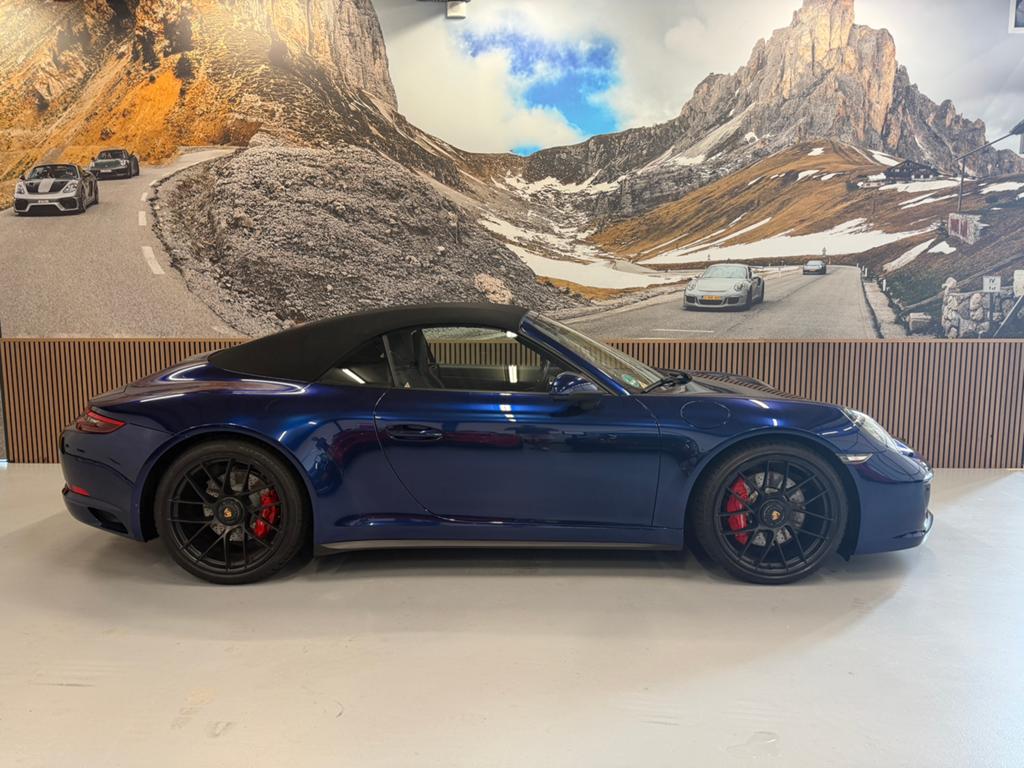 Porsche 911 3.0 450PK PDK  Porsche Aproved alle opties!!, Automaat, Zwart, Cabriolet, Leder
