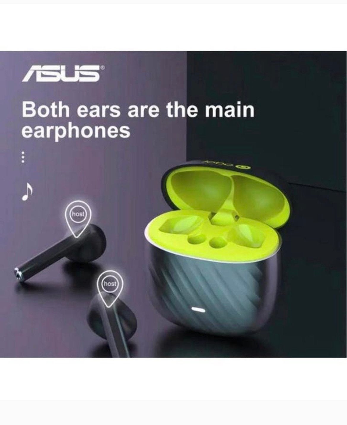 Asus oordopje nieuwe, Ophalen of Verzenden, Nieuw, In oorschelp (earbud)