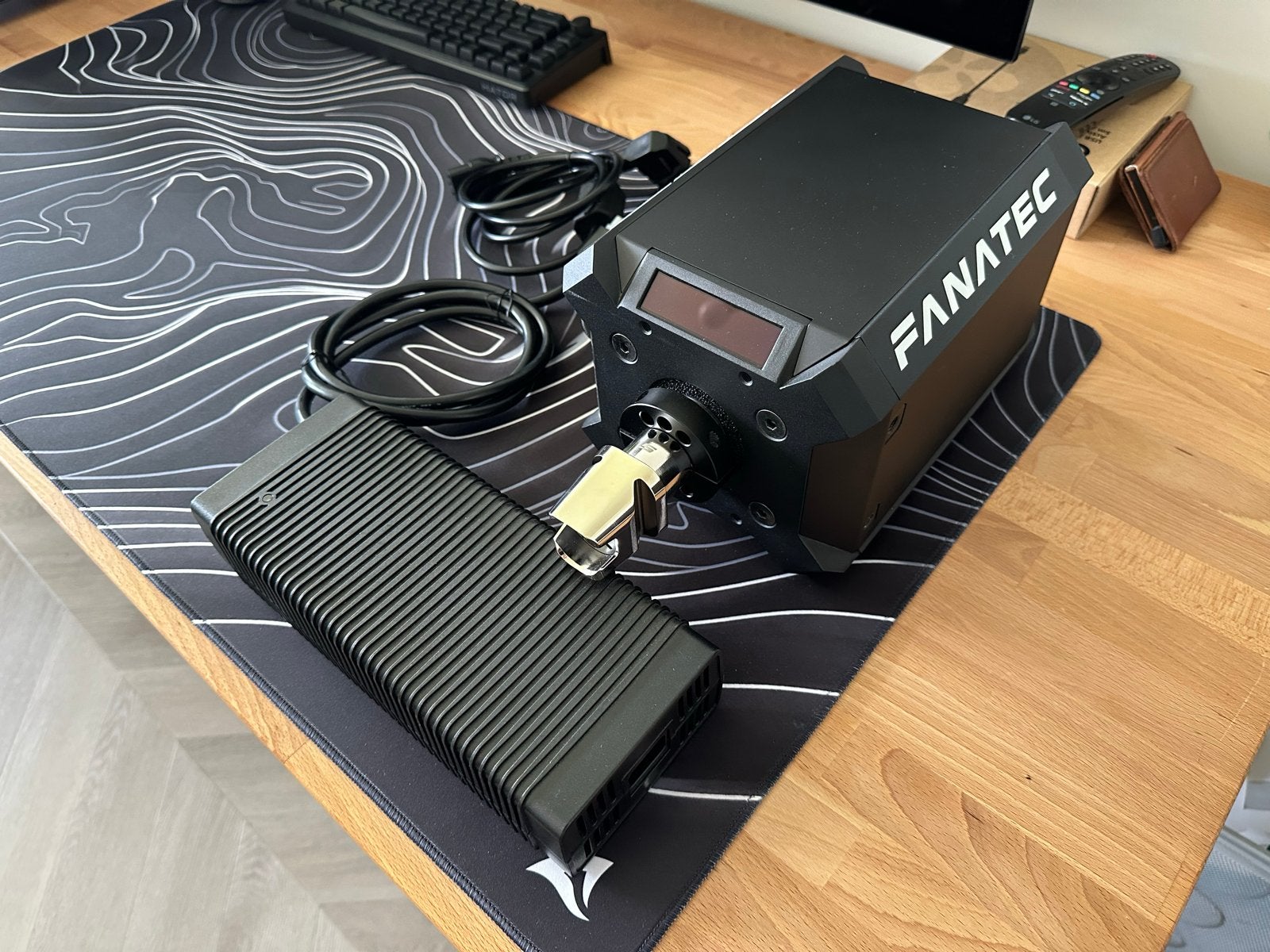 Fanatec Podium DD1 QR2 & Formula V2 Advance Paddle Module, Ophalen, Zo goed als nieuw