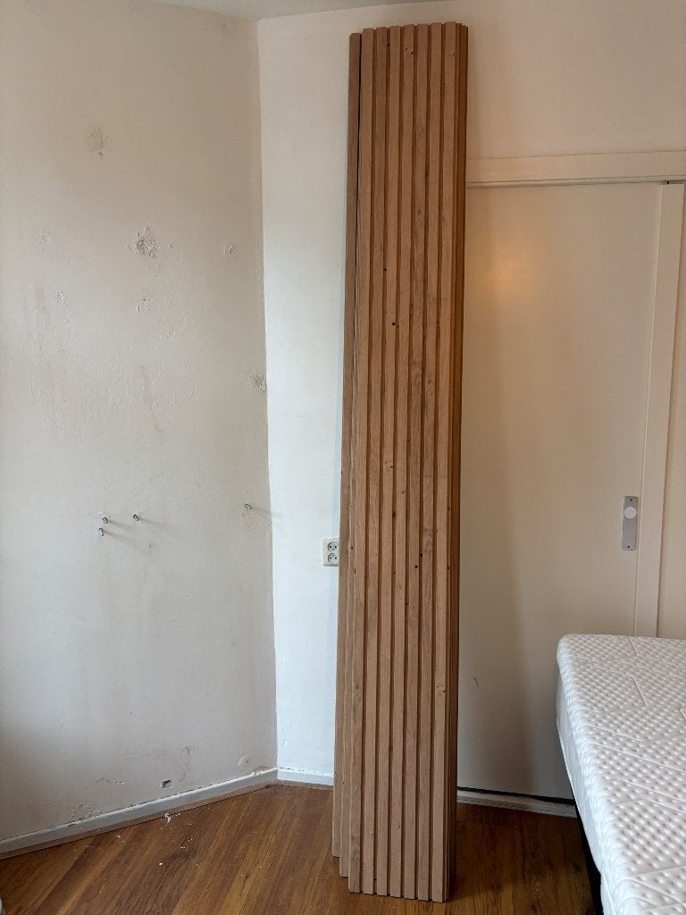 Wandpaneel eiken, Ophalen, Gebruikt, 260 cm, 30 cm