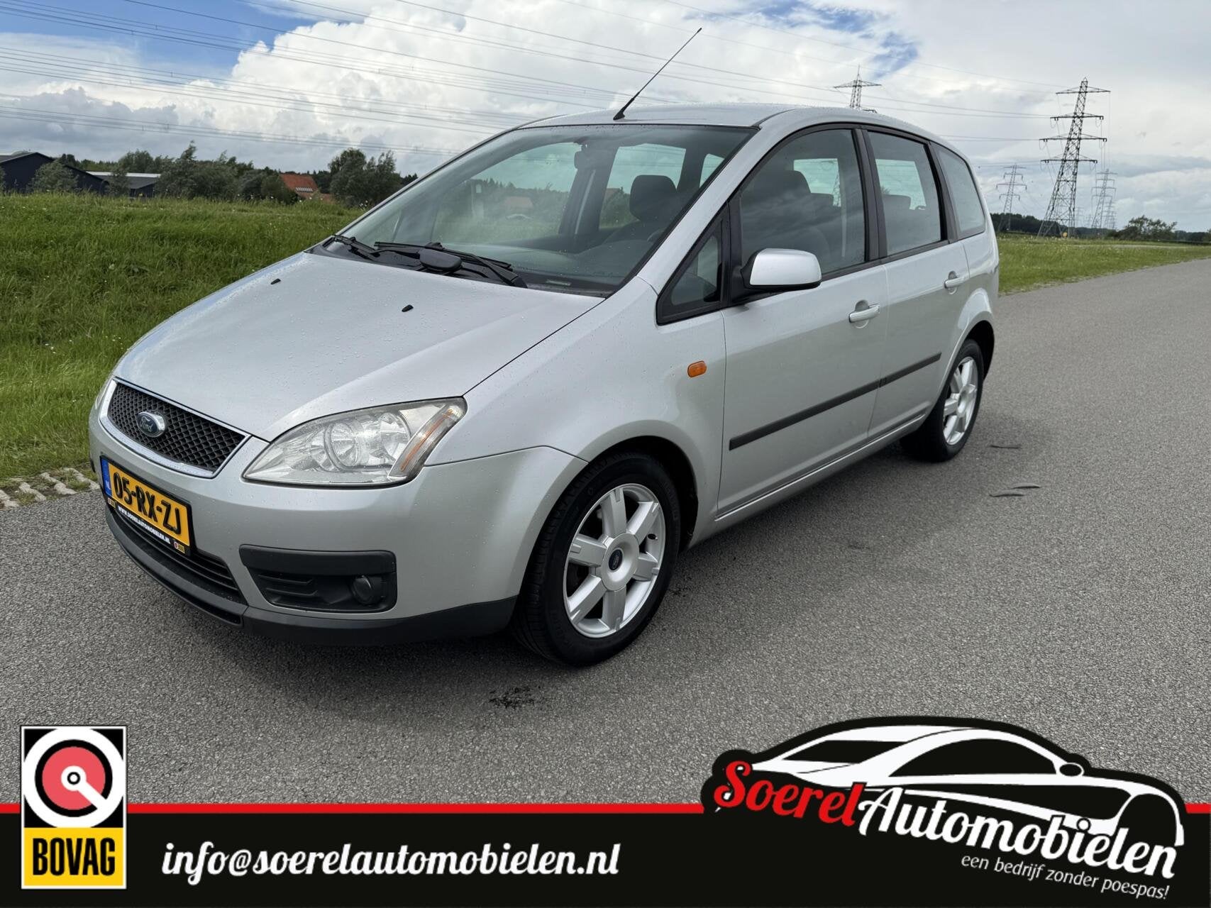 Ford Focus C-Max 1.8-16V Futura nette auto, Auto's, Voorwielaandrijving, 125 pk, Gebruikt, 4 cilinders