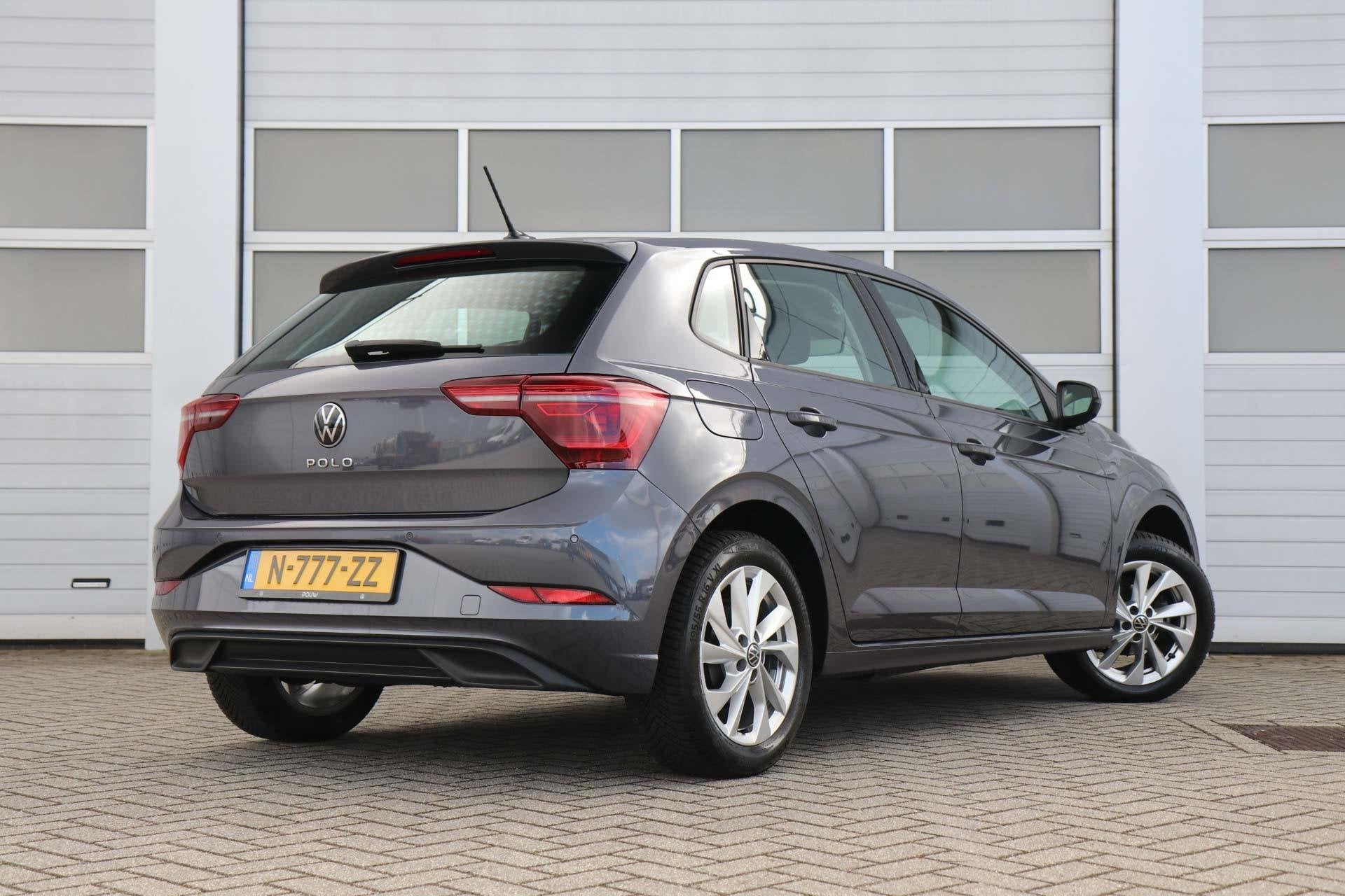 Volkswagen Polo 1.0 TSI 95pk Style | Navigatie | Parkeersens, Auto's, Voorwielaandrijving, 12 maanden, Stof, Gebruikt
