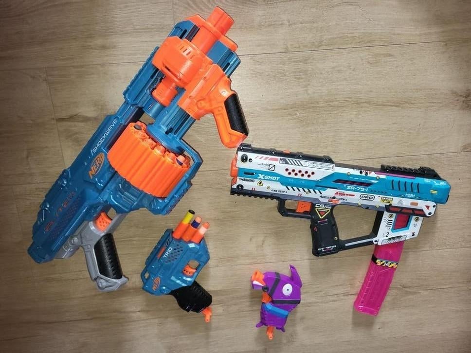 Nerf en X-Shot Blasters met pijltjes 💫, Ophalen of Verzenden, Zo goed als nieuw, Jongen of Meisje