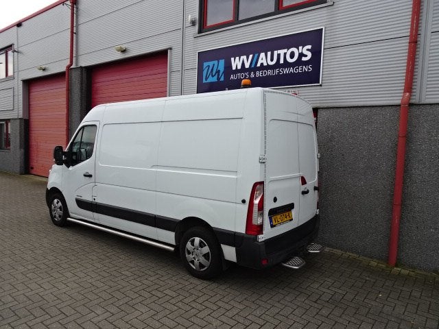 Renault Master T35 2.3 dCi L2H2 airco omvormer standkachel, Auto's, Euro 5, Stof, Gebruikt, 4 cilinders