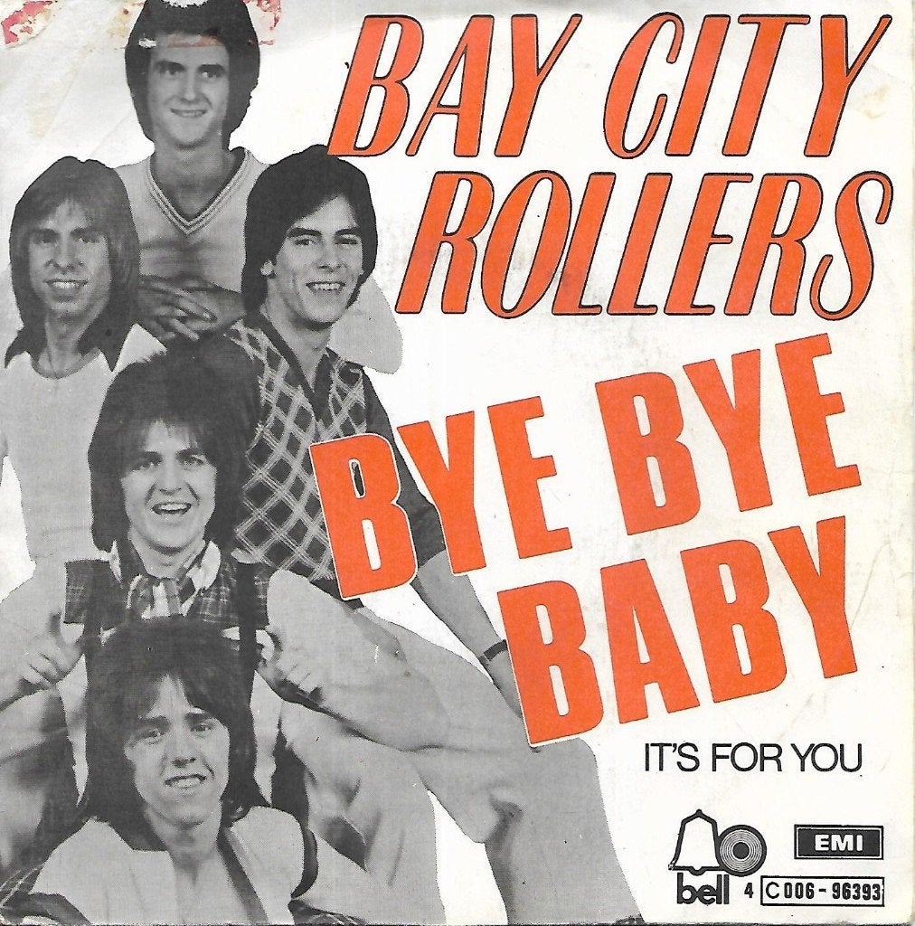 Bay City Rollers - Bye bye baby, Cd's en Dvd's, Vinyl Singles, Fotohoes, Ophalen of Verzenden, Gebruikt, Pop
