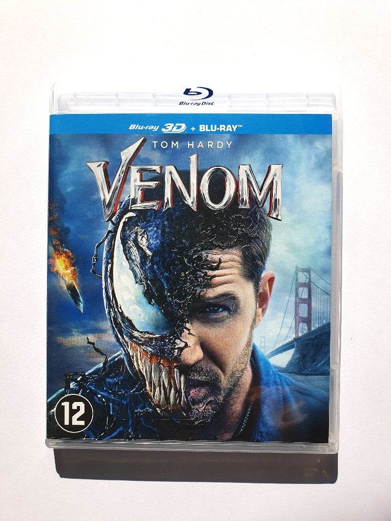 Venom 3D + 2D (2 disc), Cd's en Dvd's, Ophalen of Verzenden, Zo goed als nieuw, 3D Blu-ray, Actie