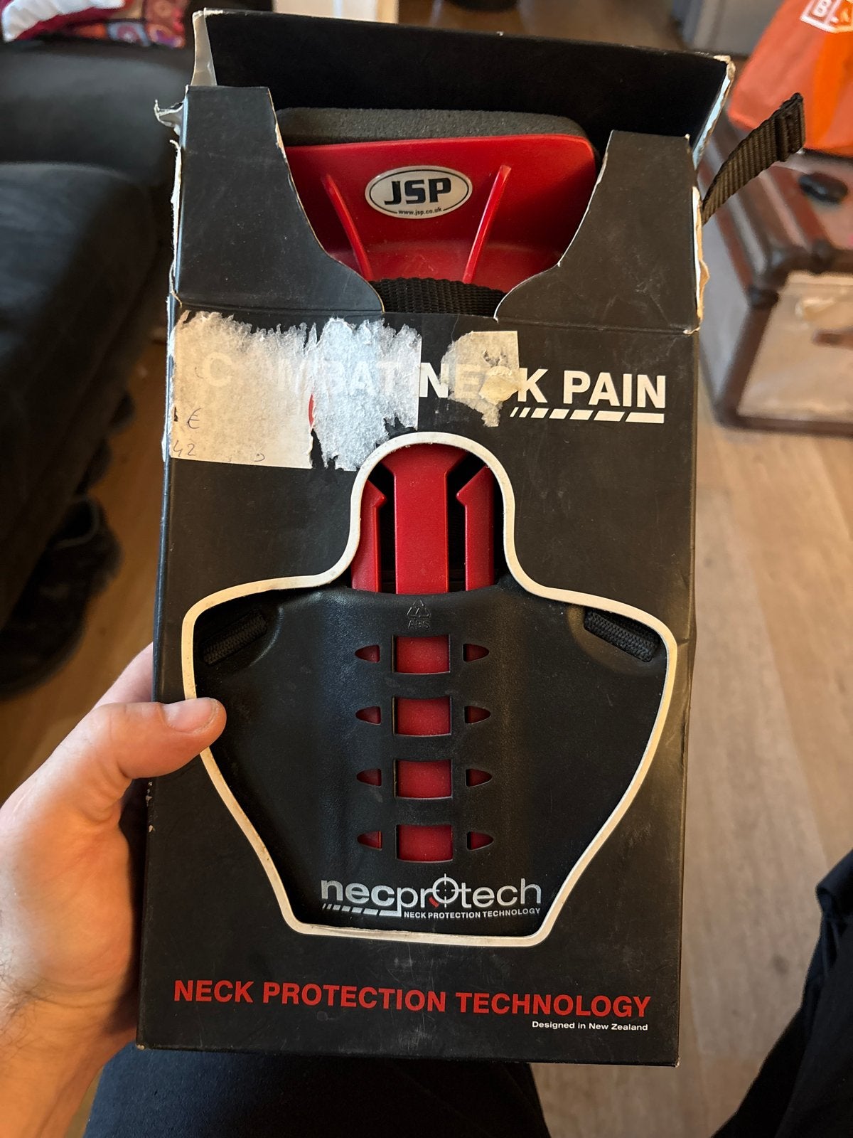 Nek ondersteuning, brace, Ophalen