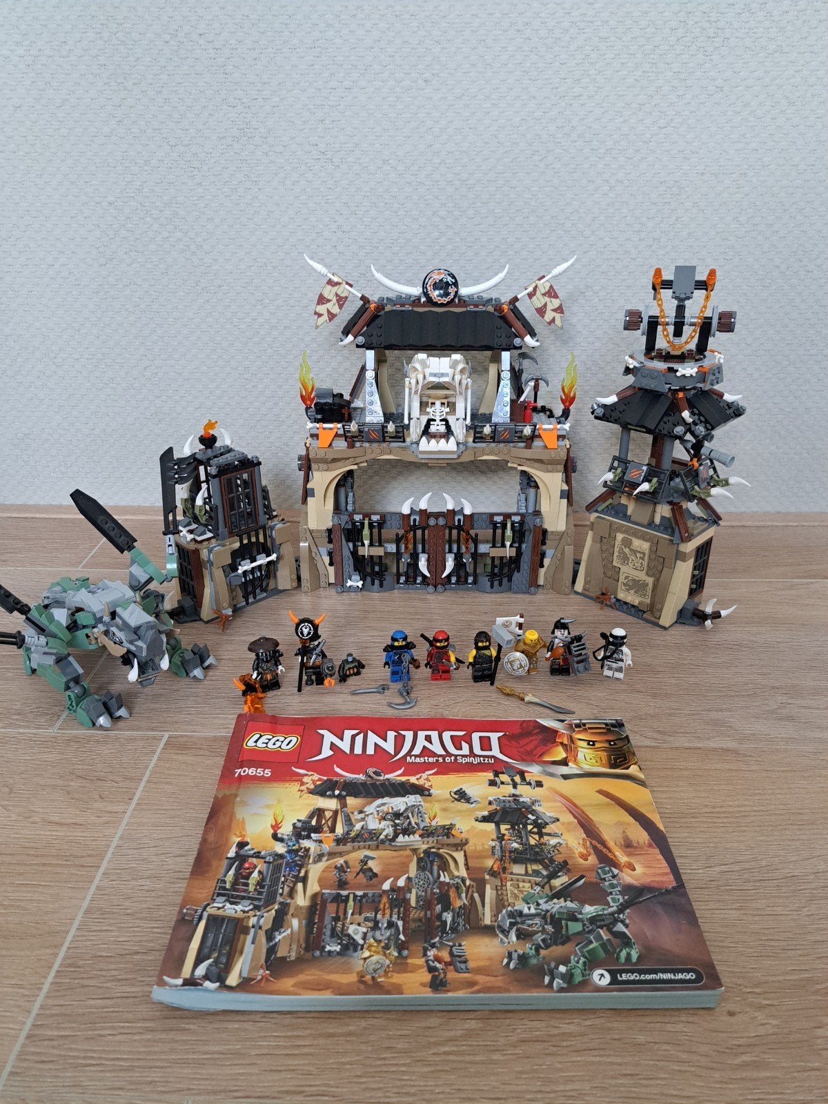 Lego Ninjago Dragon Pit (70655), Ophalen of Verzenden, Gebruikt