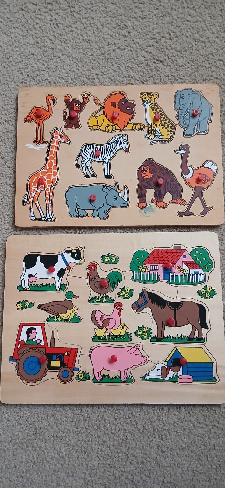 Houten puzzels, Ophalen of Verzenden, Gebruikt, Overige typen