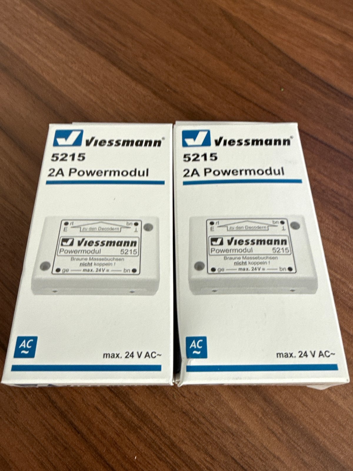 Viessmann 5215 2A Powermodul (2 stuks), Hobby en Vrije tijd, Ophalen of Verzenden, Nieuw, Gelijkstroom of Wisselstroom, Overige merken