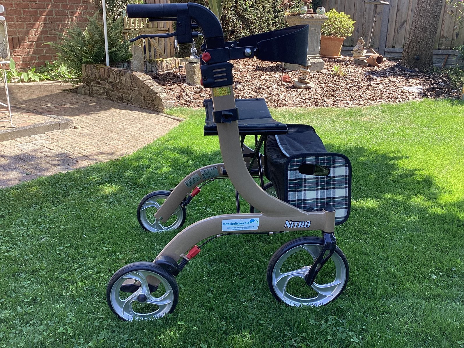 Rollator Nitro drive, Diversen, Rollators, Ophalen, Opvouwbaar, Gebruikt
