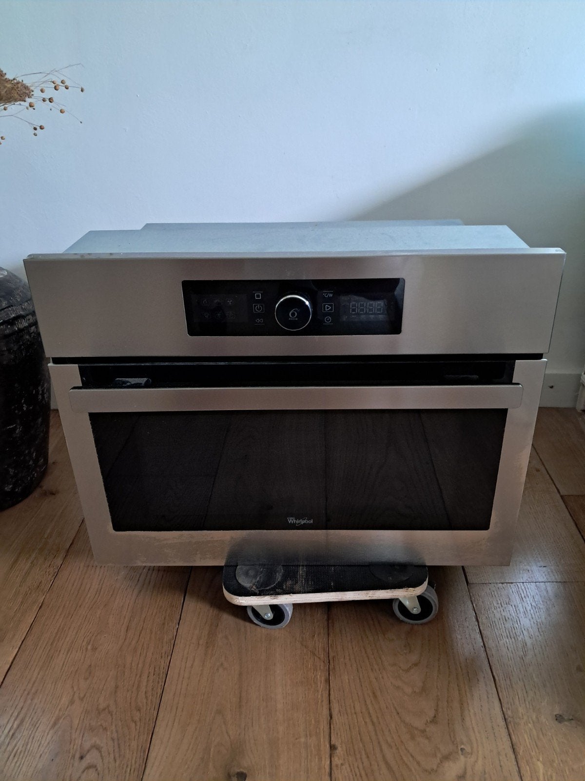 Whirlpool combinatie magnetron, Combimagnetron, Gebruikt, Ophalen of Verzenden, Inbouw