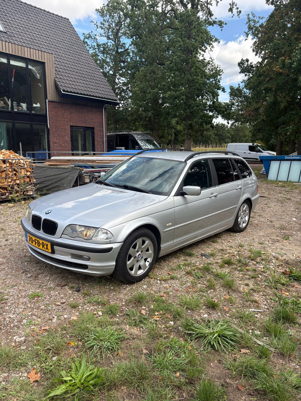 BMW 3-Serie 2.8 I 328 Touring AUT 2000 Grijs, Auto's, Automaat, Zwart, 1465 kg, Stationwagon