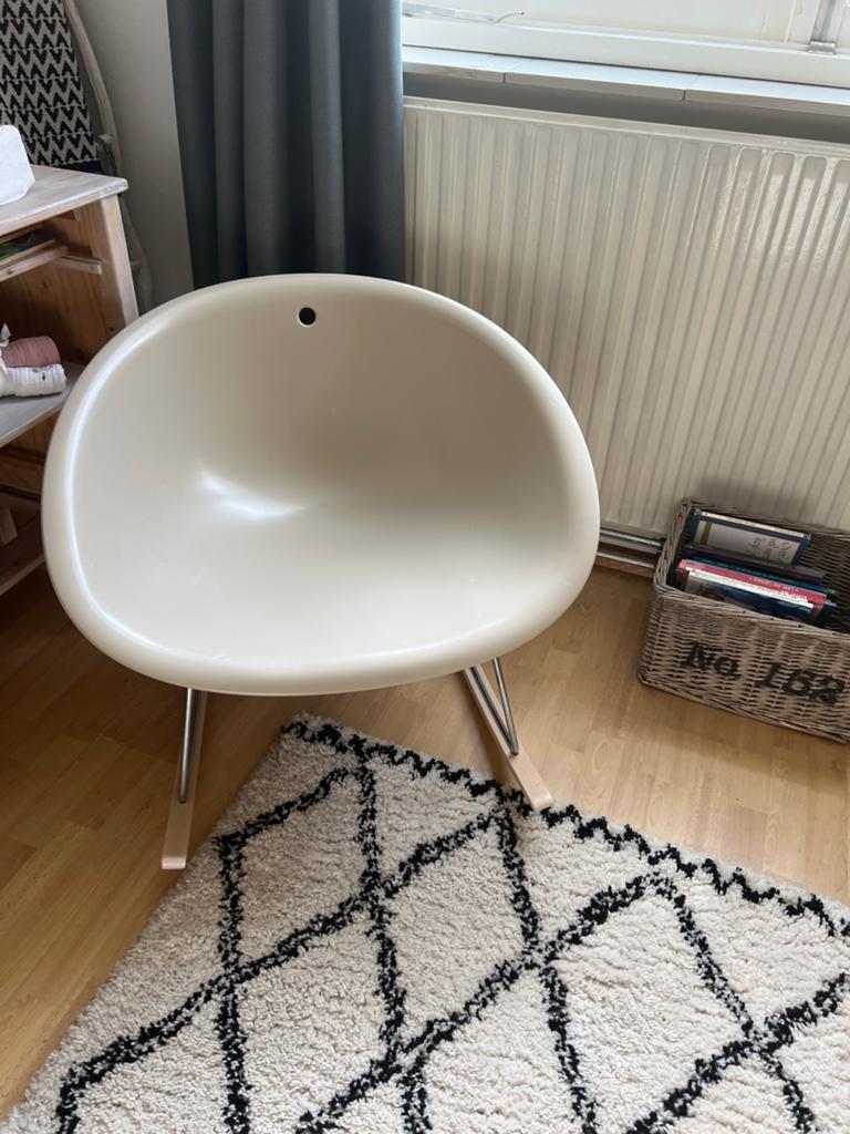 Pedralli Gliss Schommelstoel - Design Stoel, Ophalen, Kunststof, Overige kleuren, Zo goed als nieuw