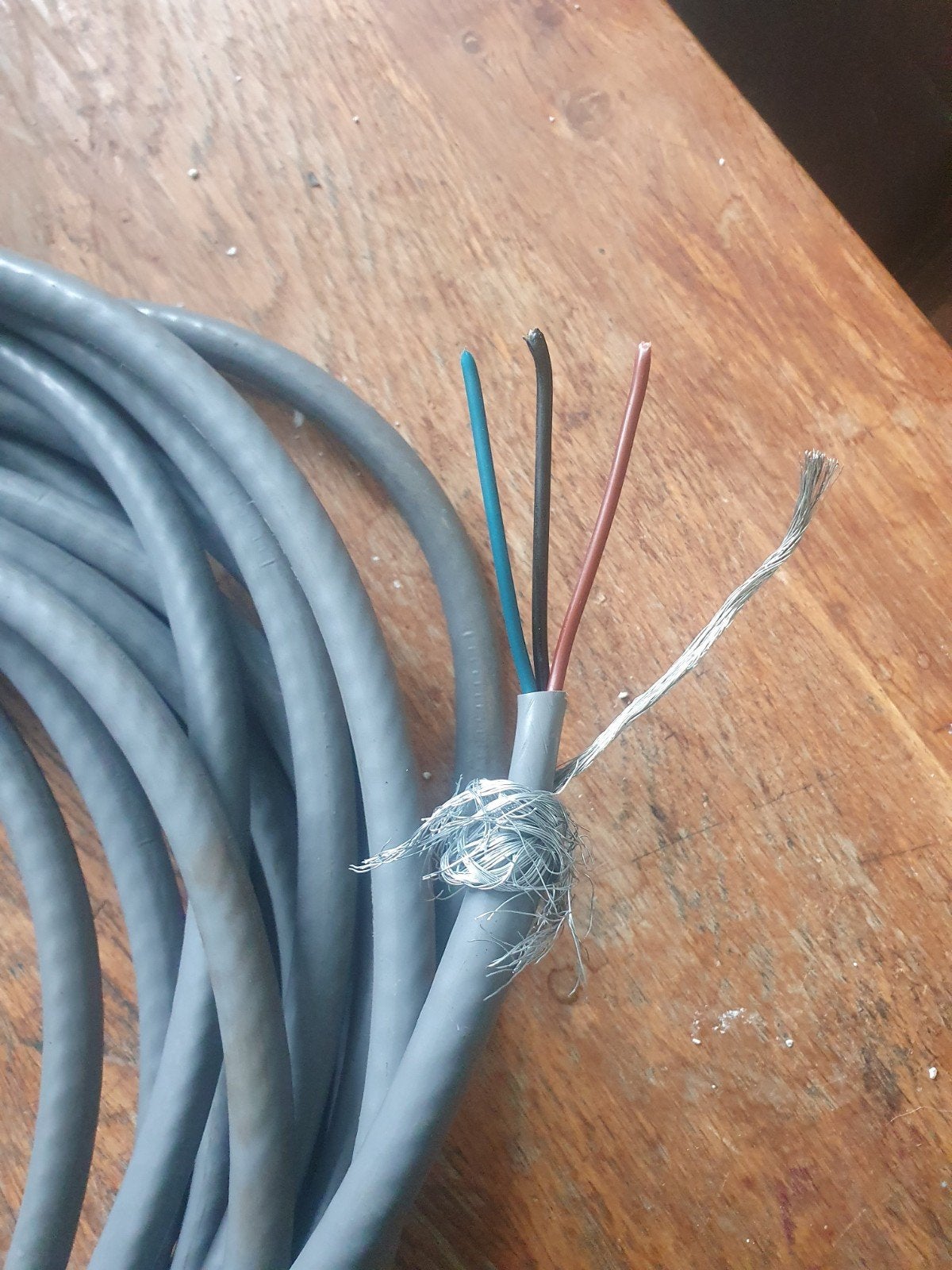 grondkabel 3x2,5 +aardlies, Doe-het-zelf en Verbouw, Ophalen, Nieuw, Kabel of Snoer