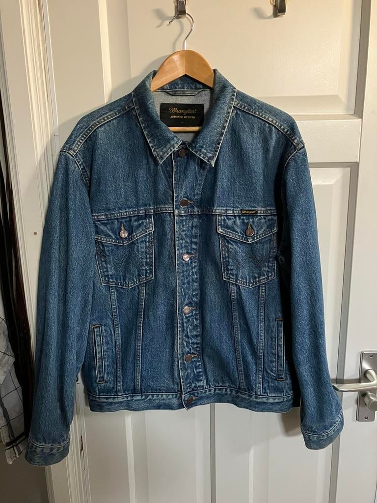 Wrangler denim spijkerjack XL, Ophalen of Verzenden, Zo goed als nieuw