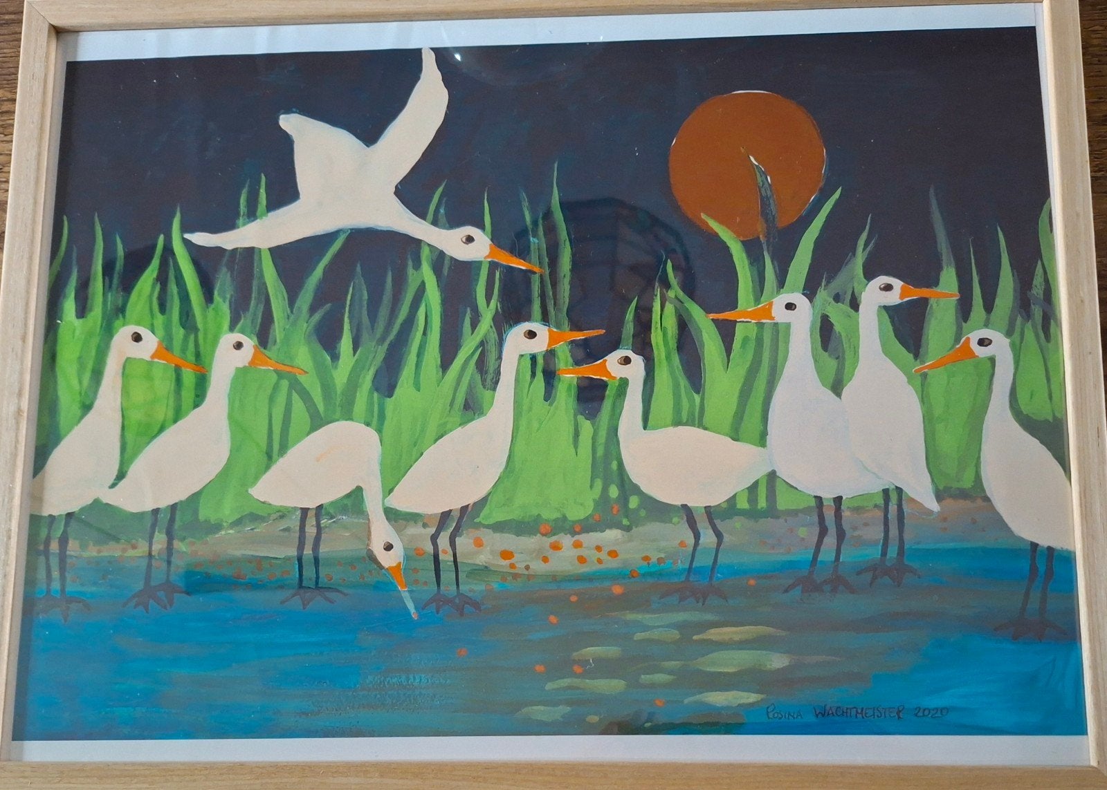 Rosina Wachtmeister- La Sera - poster, Antiek en Kunst, Ophalen of Verzenden